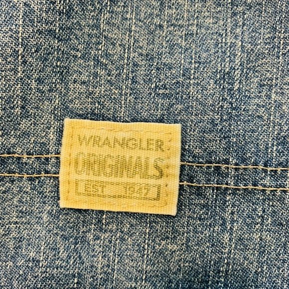 Vtg Wrangler Relaxed Fit Carpenter Denim Shorts - Picture 5 of 12